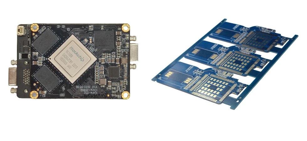 机器视觉PCB实物图